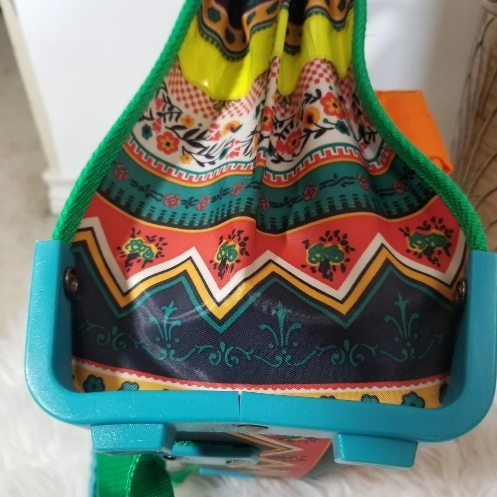 JOCKEY Mixed Printed Multicolored Back To School Unisex Trolley Backpack L Size